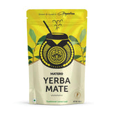 Matero Yerba Mate Traditional Herbal Tea - 100gm, 3.5 Ounce | 100% Organic Yerba Mate Tea - Caffeine Free Traditional Loose Leaf Tea